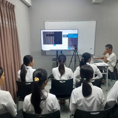 Interview and training for job